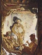 Sir William Orpen Soldiers Resting at the Front oil painting picture wholesale